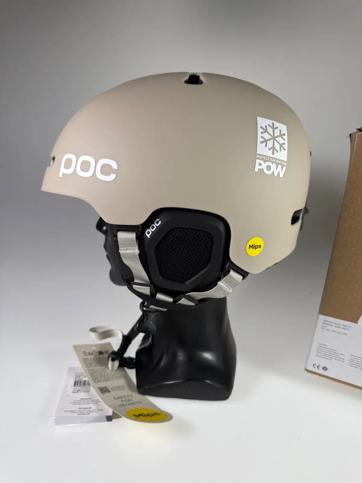 POC Fornix MIPS POW JJ Skihelm - Größe 59-62cm #8659 