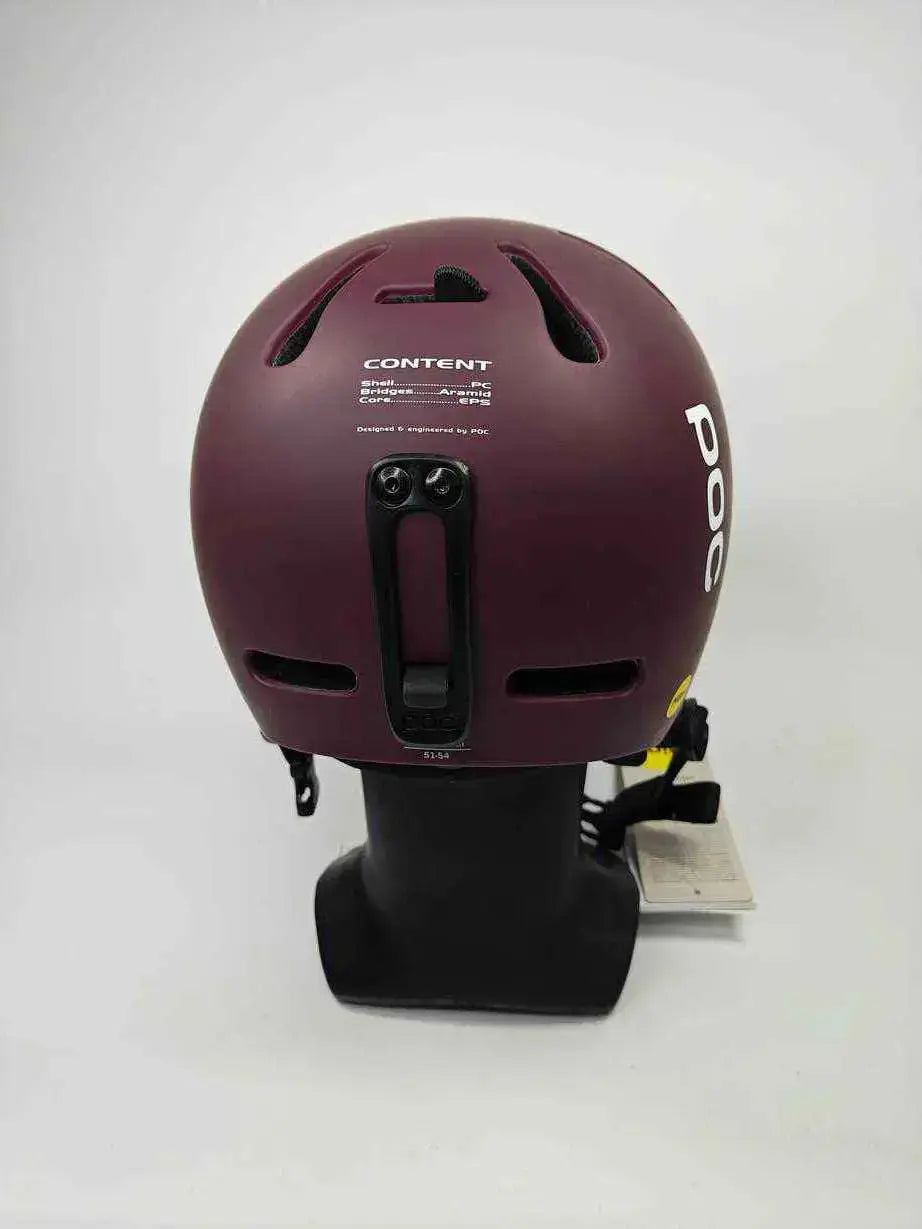 POC Fornix MIPS Skihelm - Größe 51-54 cm #8209 - Black Forest Deals