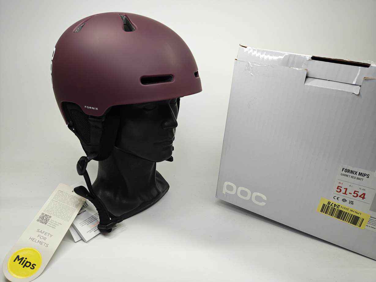 POC Fornix MIPS Skihelm - Größe 51-54 cm #8209 - Black Forest Deals