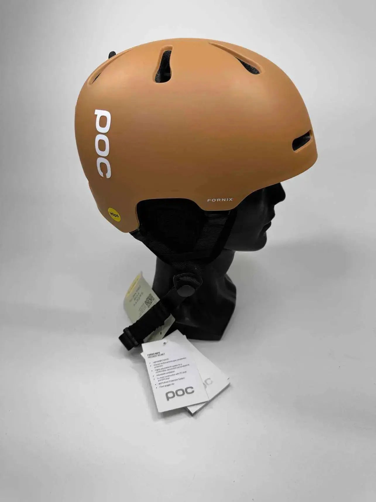 POC Fornix MIPS Skihelm - Größe 51-54cm #7529 - Black Forest Deals