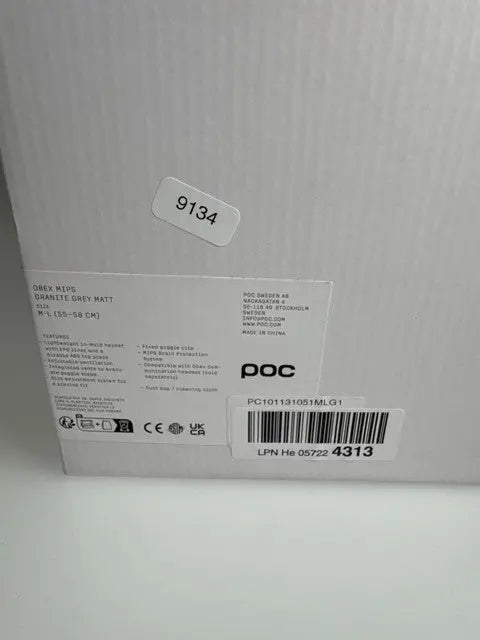 POC Obex MIPS Skihelm - Größe 55-58cm #9134 
