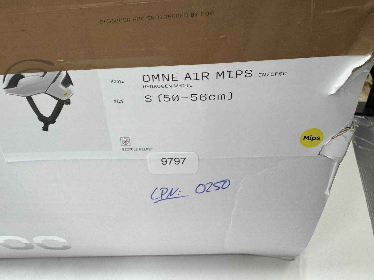 POC Omne Air MIPS Fahrradhelm - Größe 50-56cm #9797 