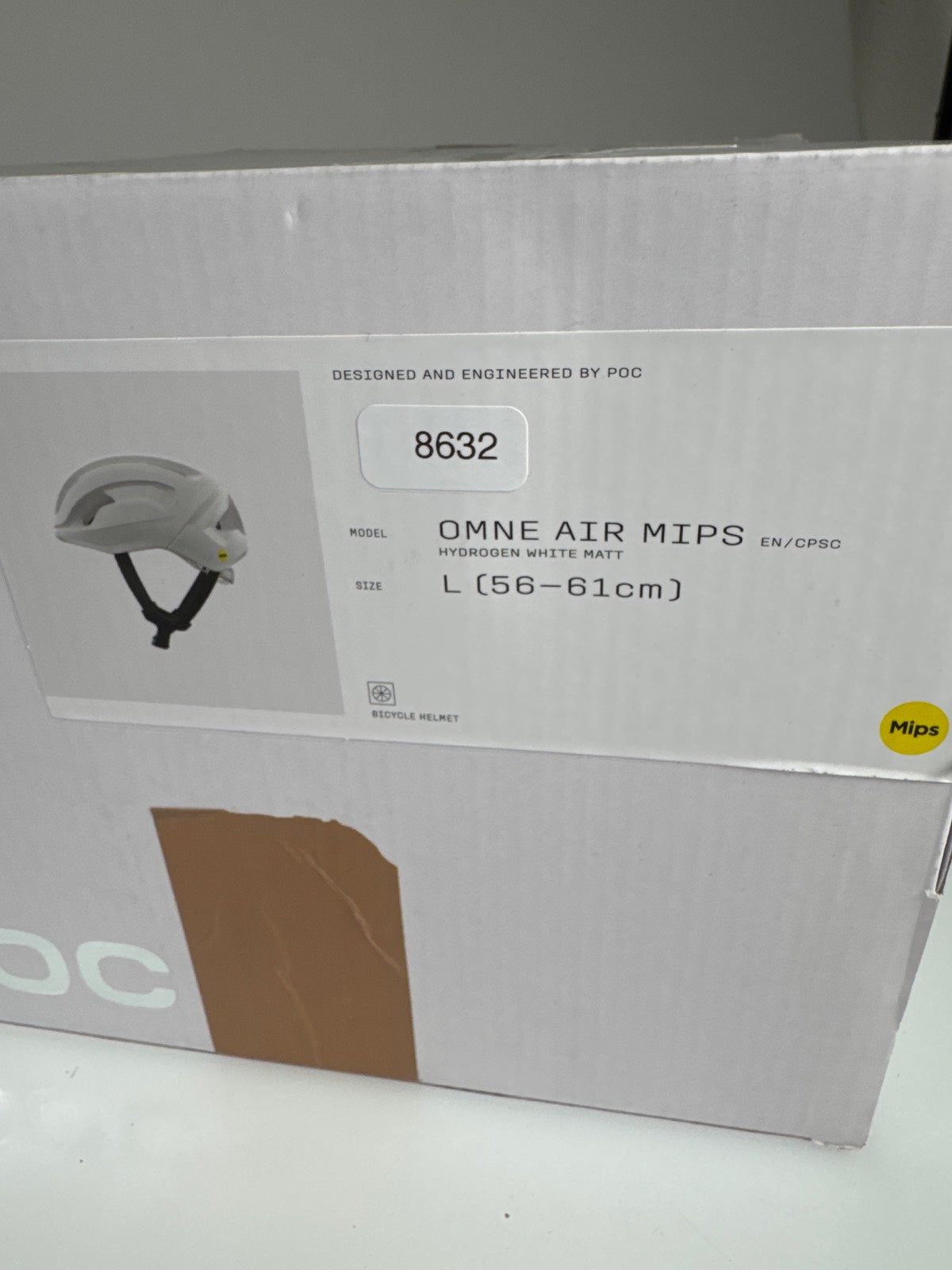 POC Omne Air MIPS Fahrradhelm - Größe 56-61cm #8632 