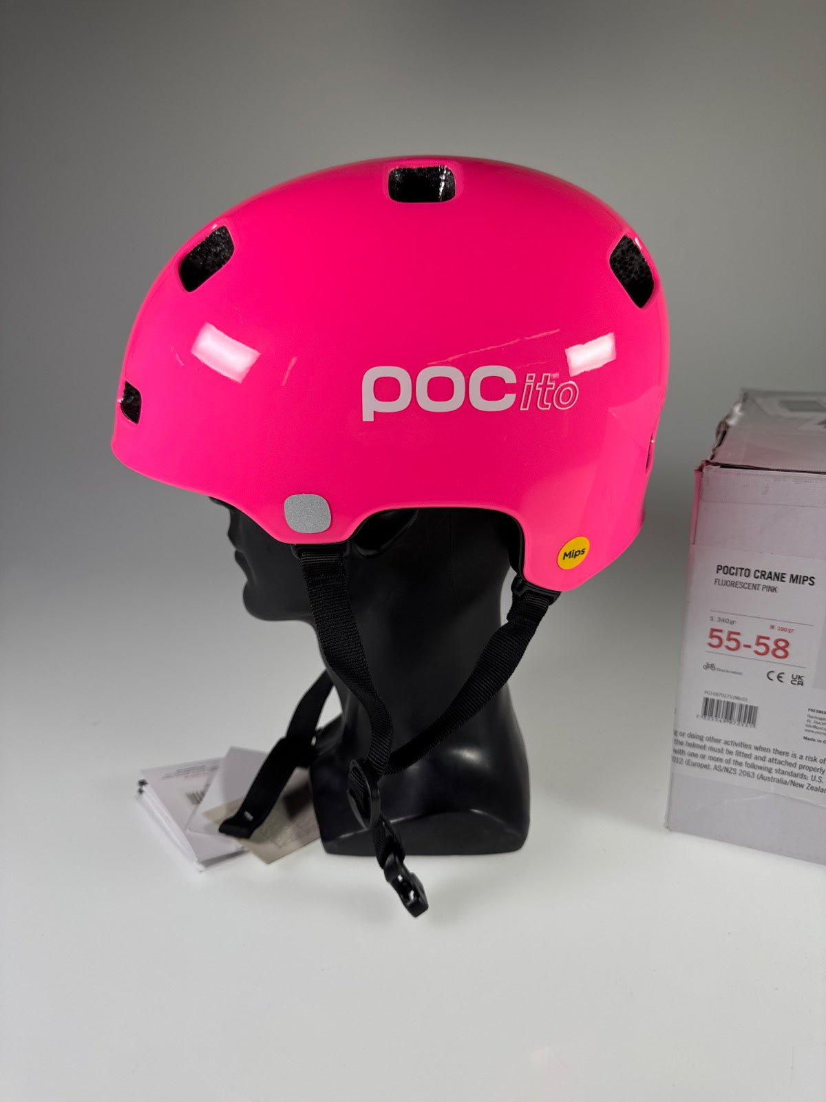 POC POCito Crane MIPS Fahrradhelm - Größe 55-58cm #8520 