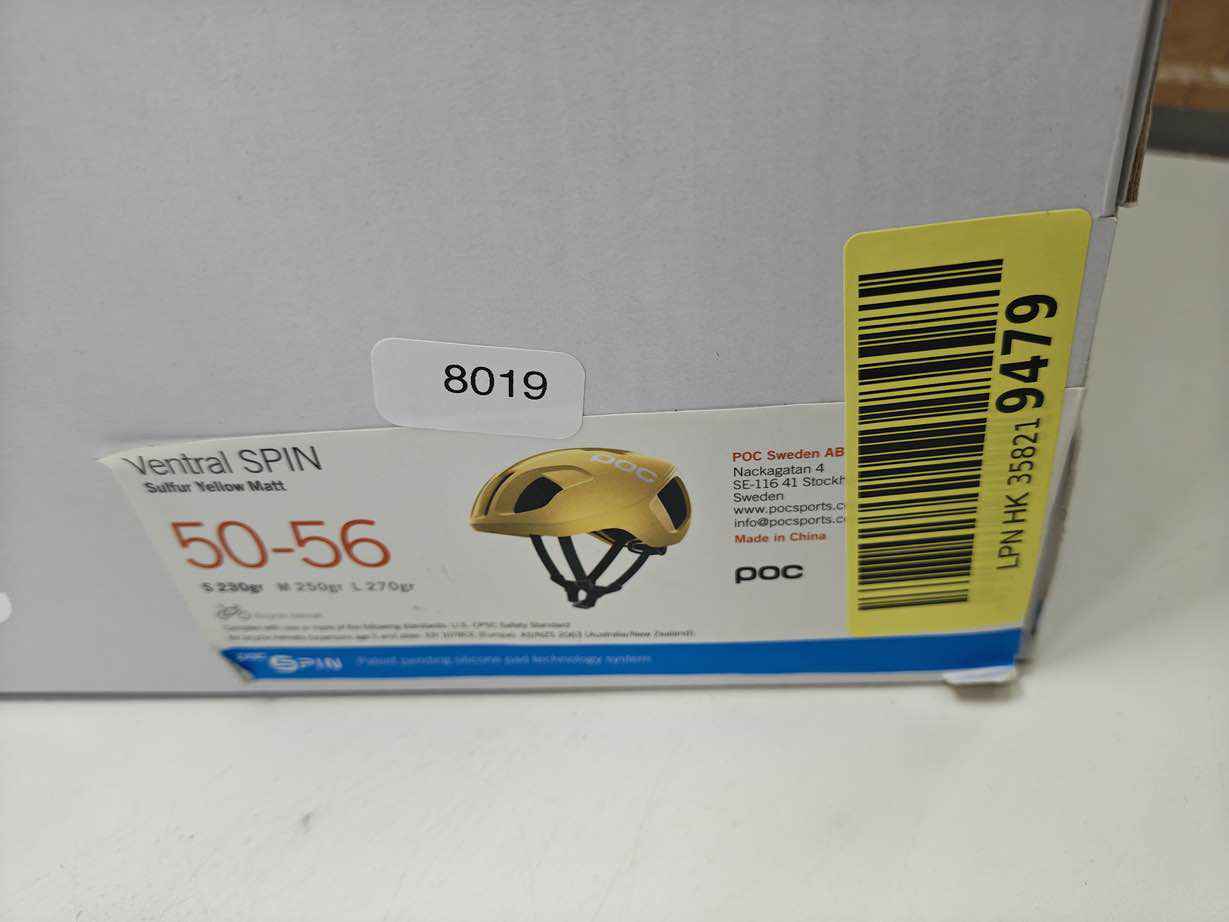 POC Ventral SPIN Fahrradhelm - Größe 50-56 cm #8019 - Black Forest Deals