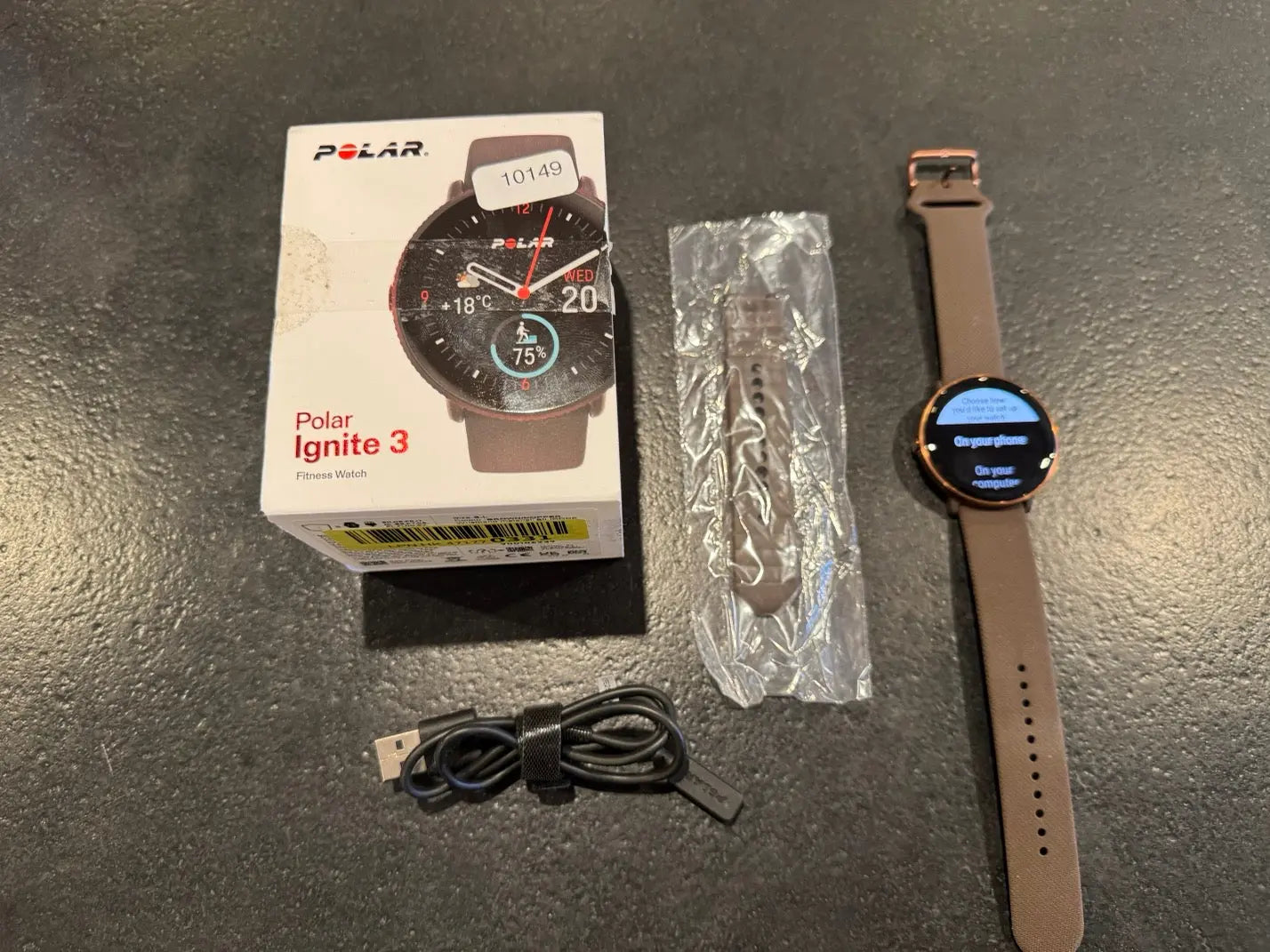Polar Ignite 3 – Fitness- und Wellness-Smartwatch #10149 