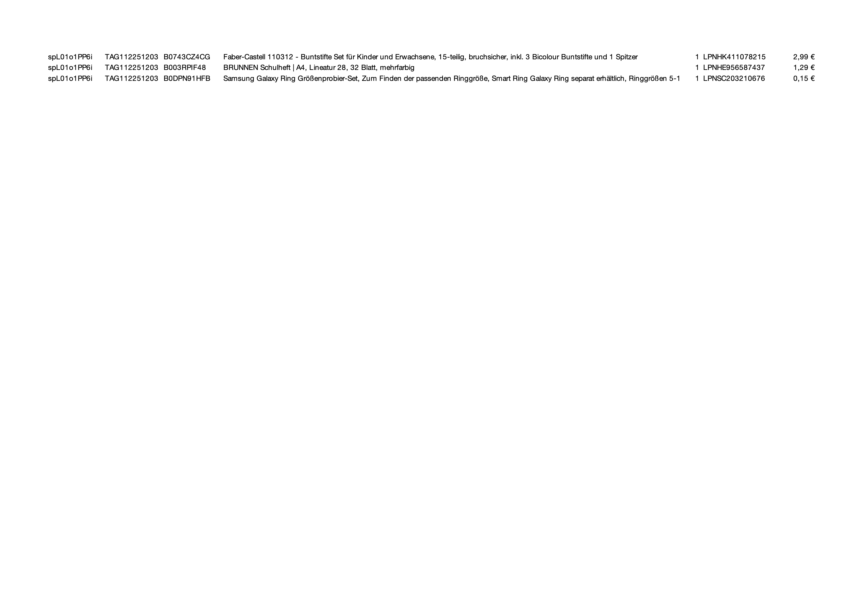 Amazon Retourenware Kiste #SPL01o1PP6i (Multimedia)