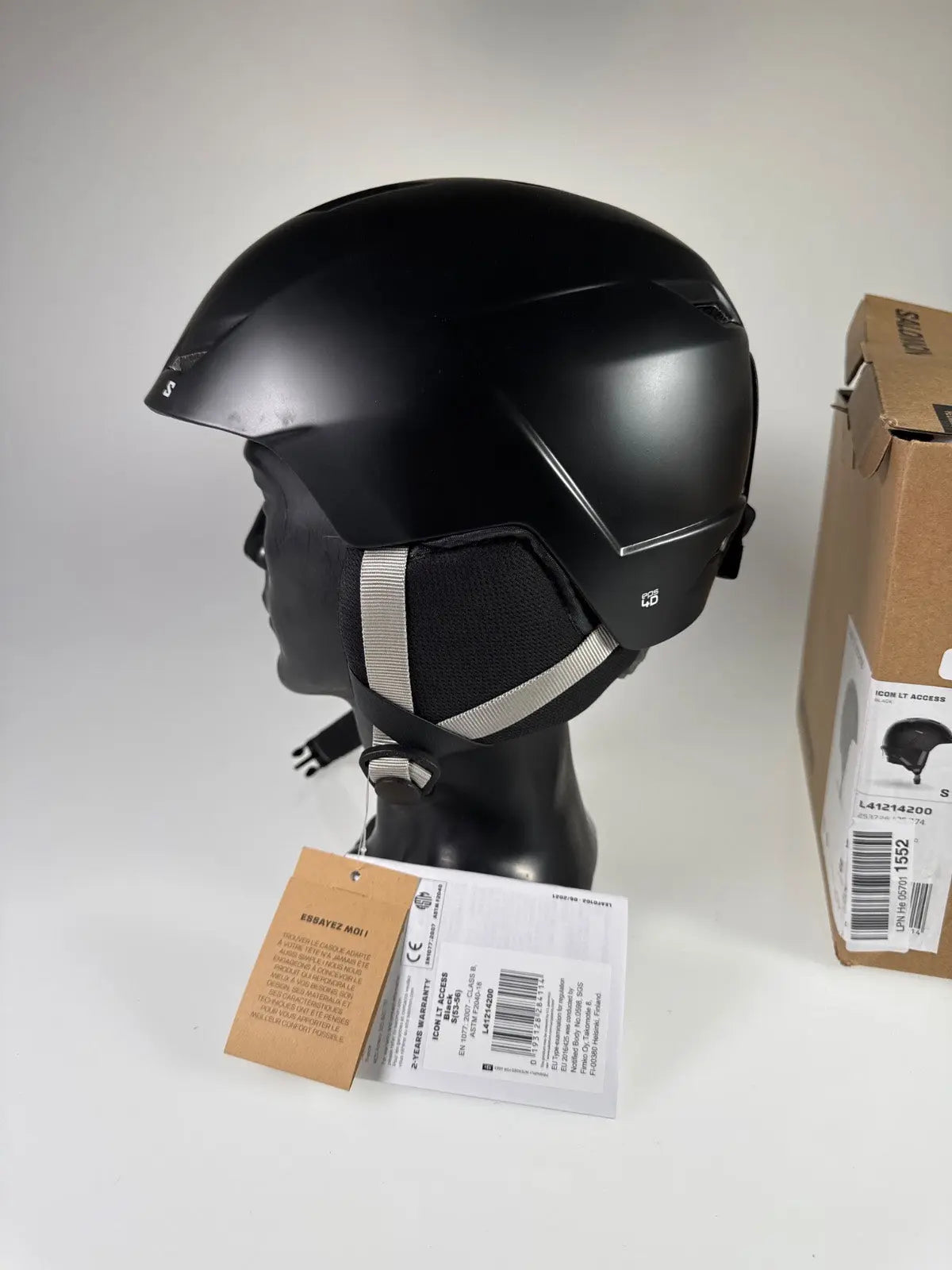 Salomon Icon LT Access Damen Skihelm - Größe 53-56cm #8989 
