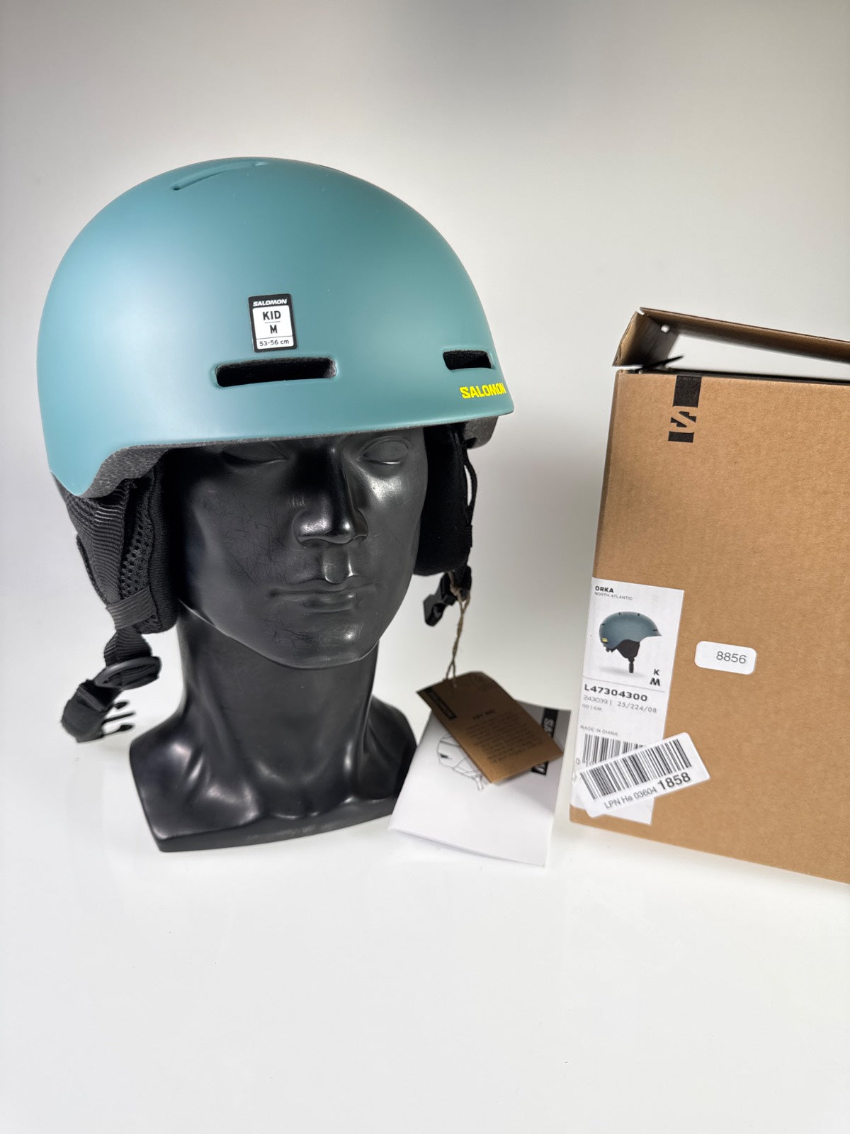Salomon Orka Kinder Skihelm - Größe 53-56cm #8856 