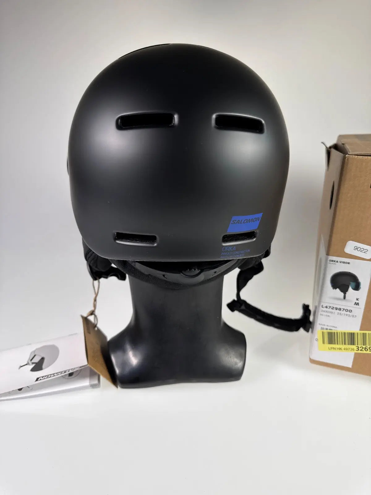 Salomon Orka Visor Kids Skihelm - Größe 53-56cm #9022 