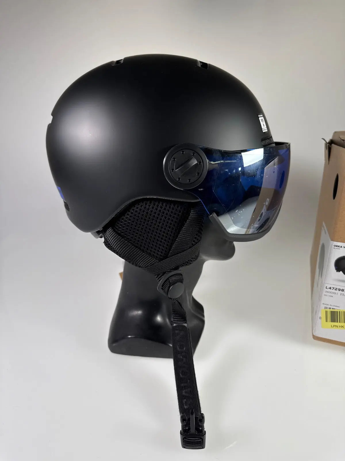 Salomon Orka Visor Kids Skihelm - Größe 53-56cm #9022 