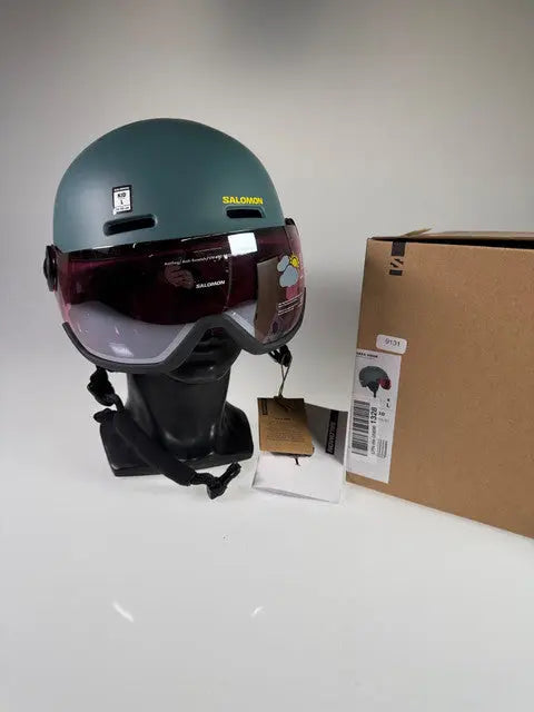 Salomon Orka Visor Kids Skihelm - Größe 56-59cm #9131