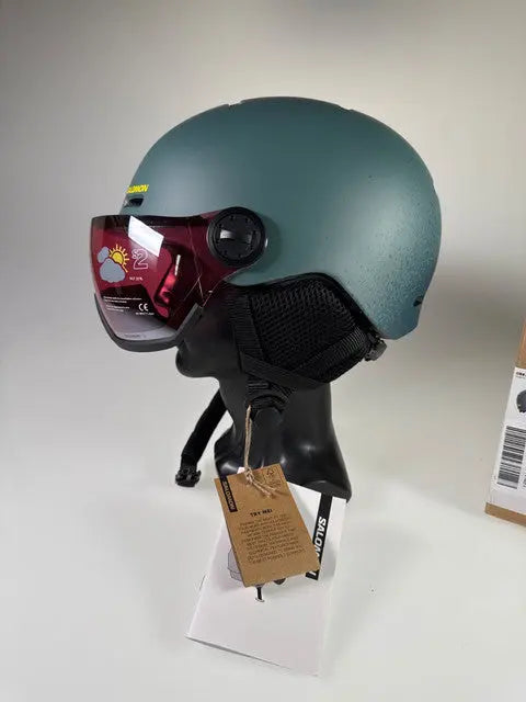 Salomon Orka Visor Kids Skihelm - Größe 56-59cm #9131