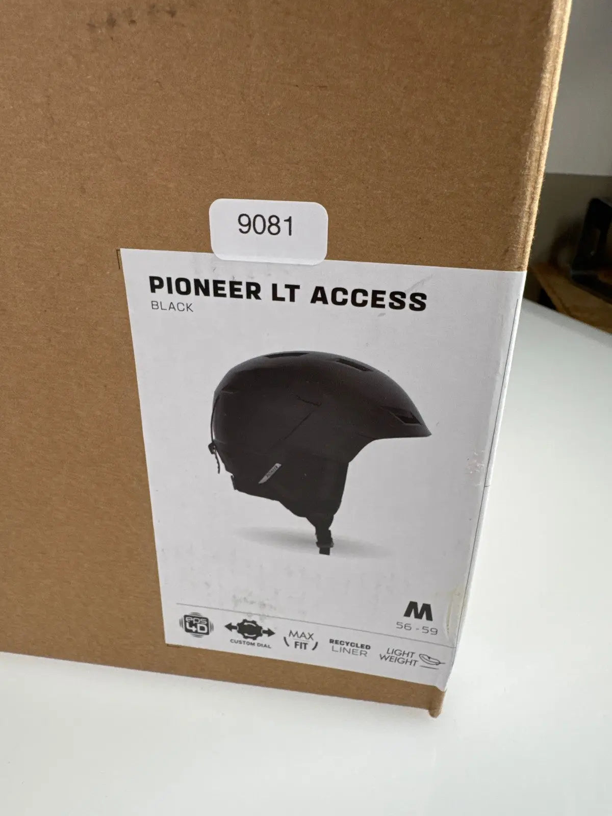Salomon Pioneer LT Access Skihelm - Größe 56-59cm #9081 