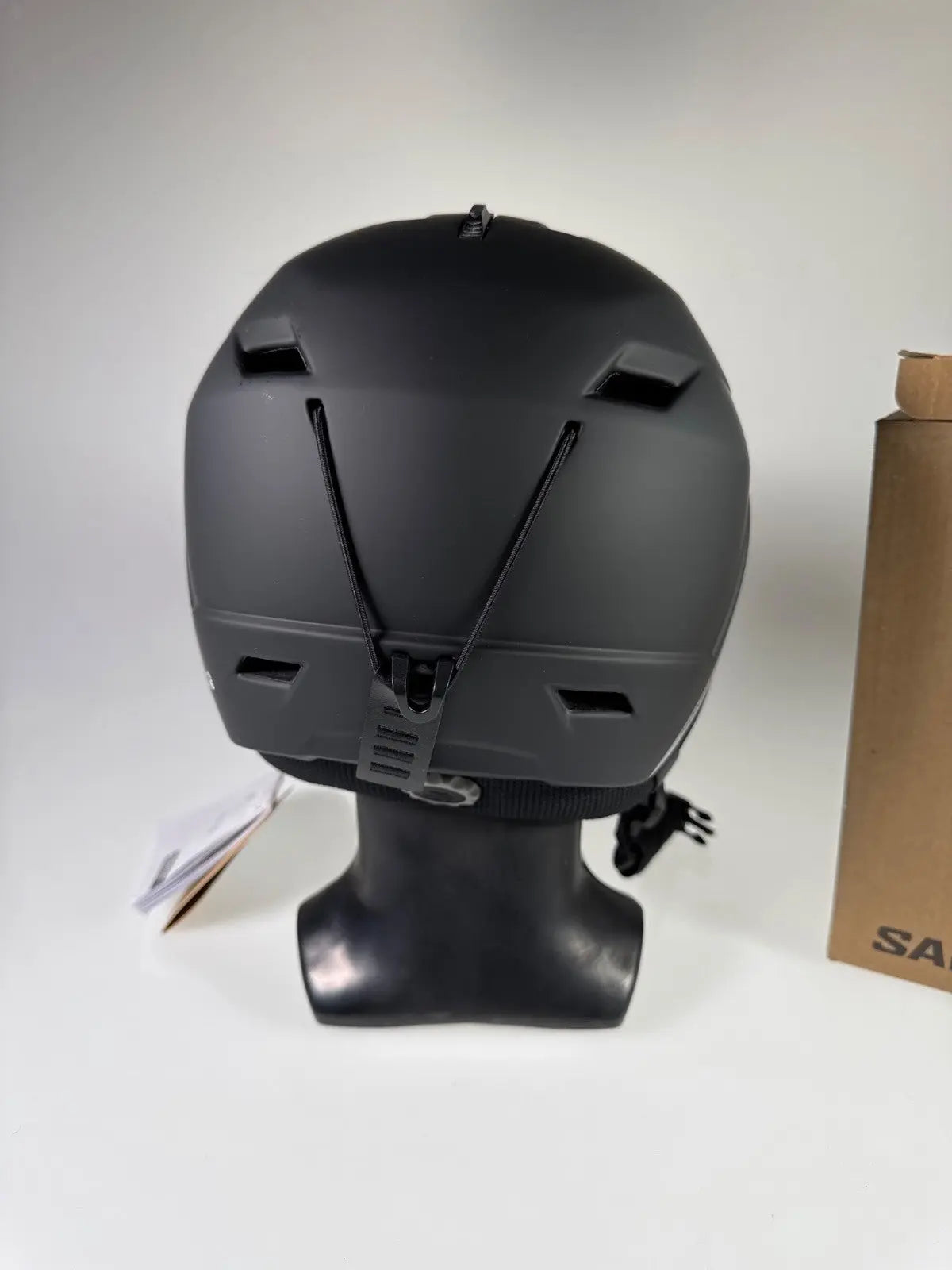 Salomon Pioneer LT Skihelm schwarz/silber Größe 59-62cm #8604 