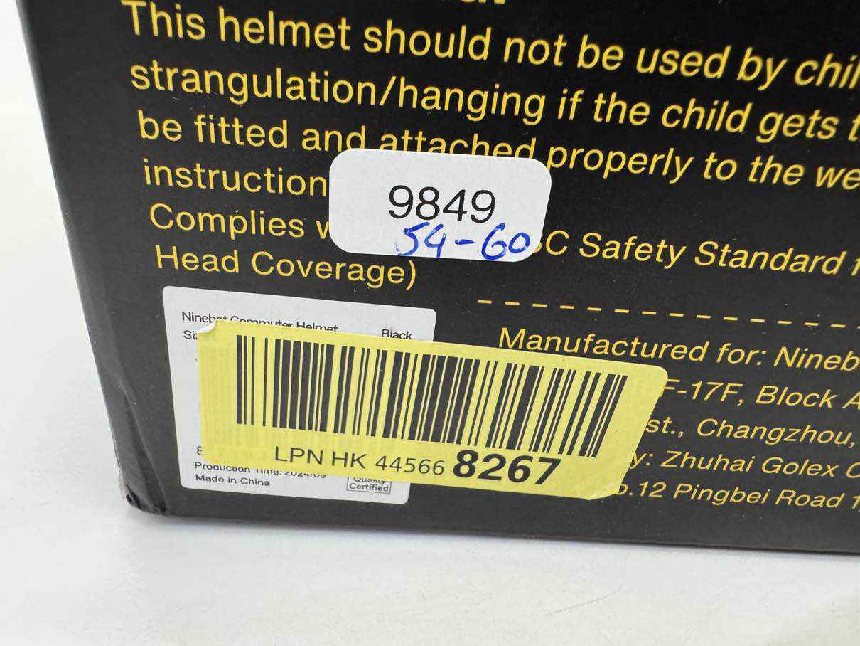 Segway Ninebot Fahrradhelm - Größe 54-60cm #9849 