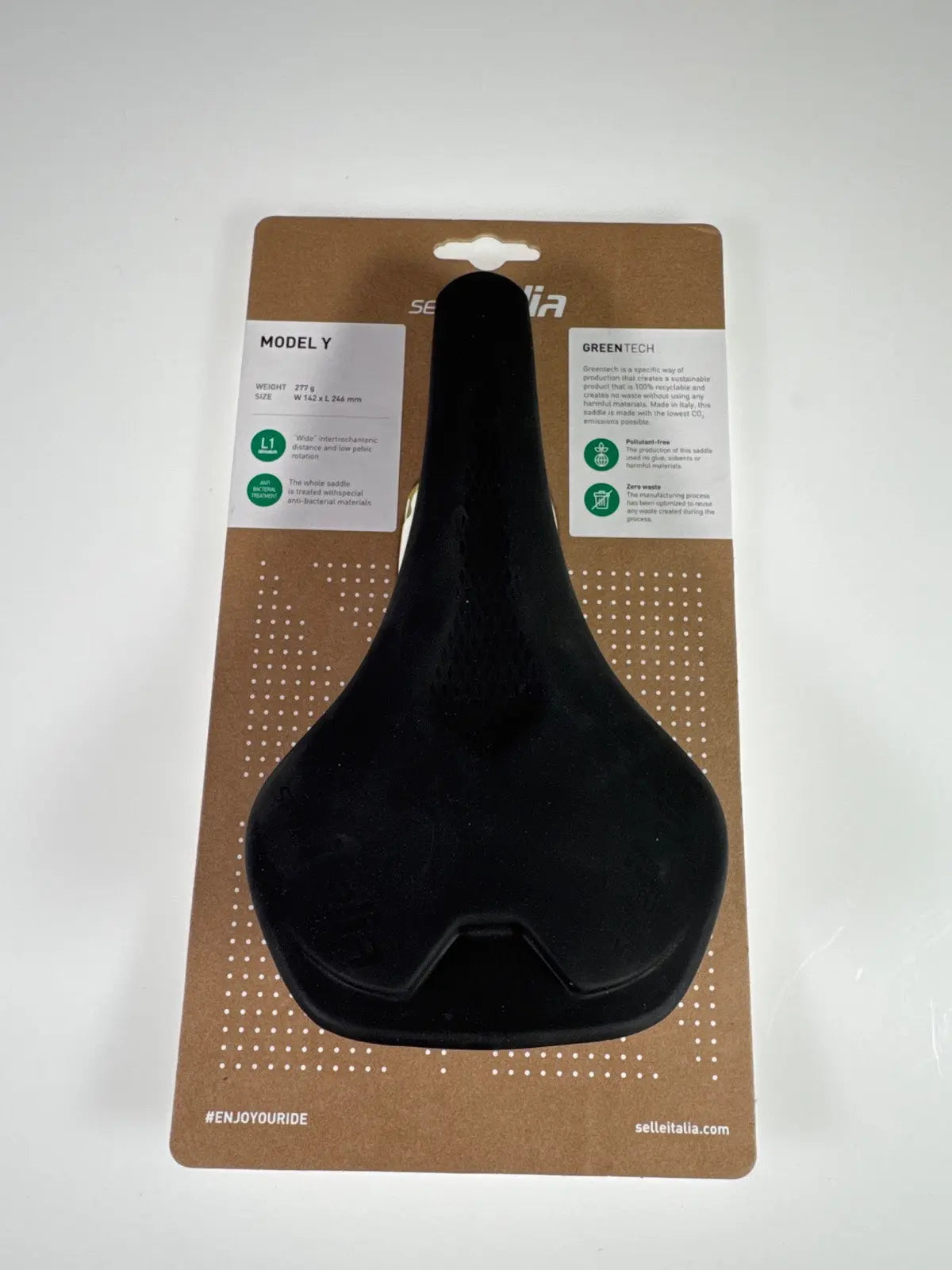 Selle Italia Model Y Greentech Sattel schwarz L1 #5572 