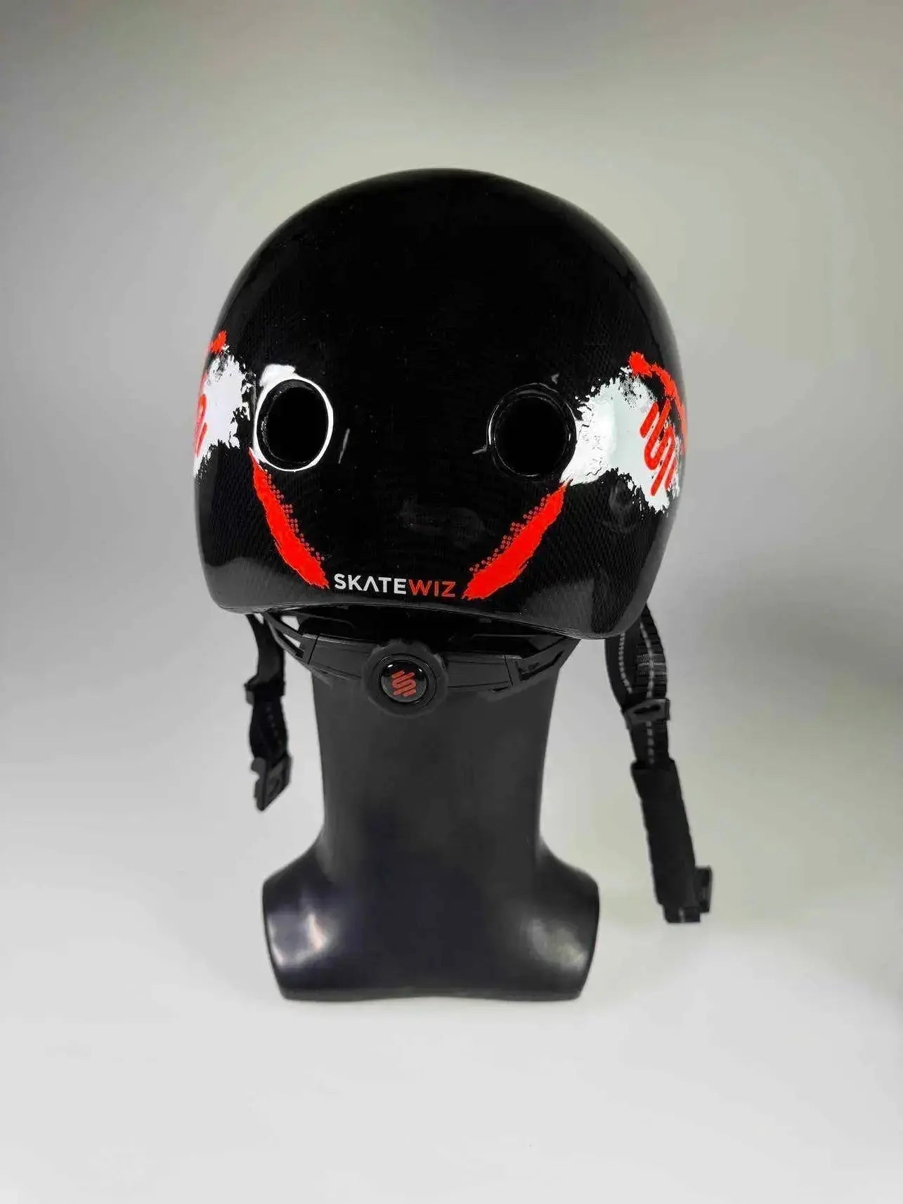 Skatewiz Skaterhelm Schwarz/Rot S | Retoure Note 1 | #9300 