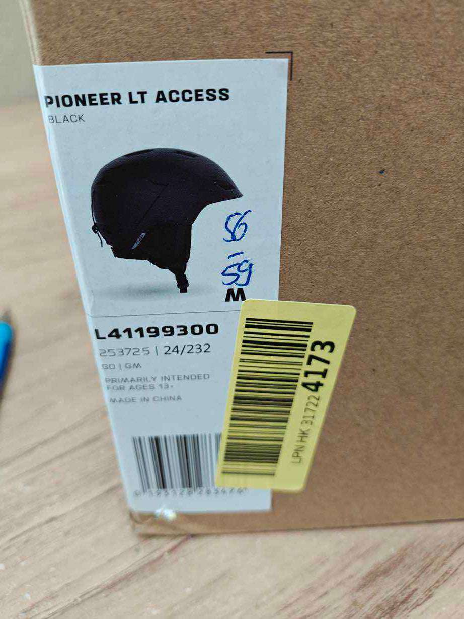 Salomon Pioneer LT Access Skihelm - Größe 56-59 cm #8143