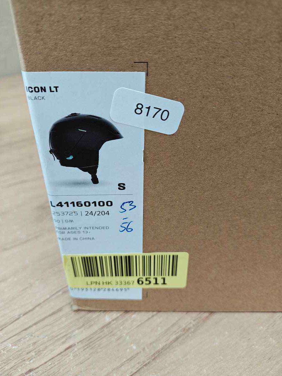 Salomon Icon LT Skihelm - Größe 53-56 cm #8170