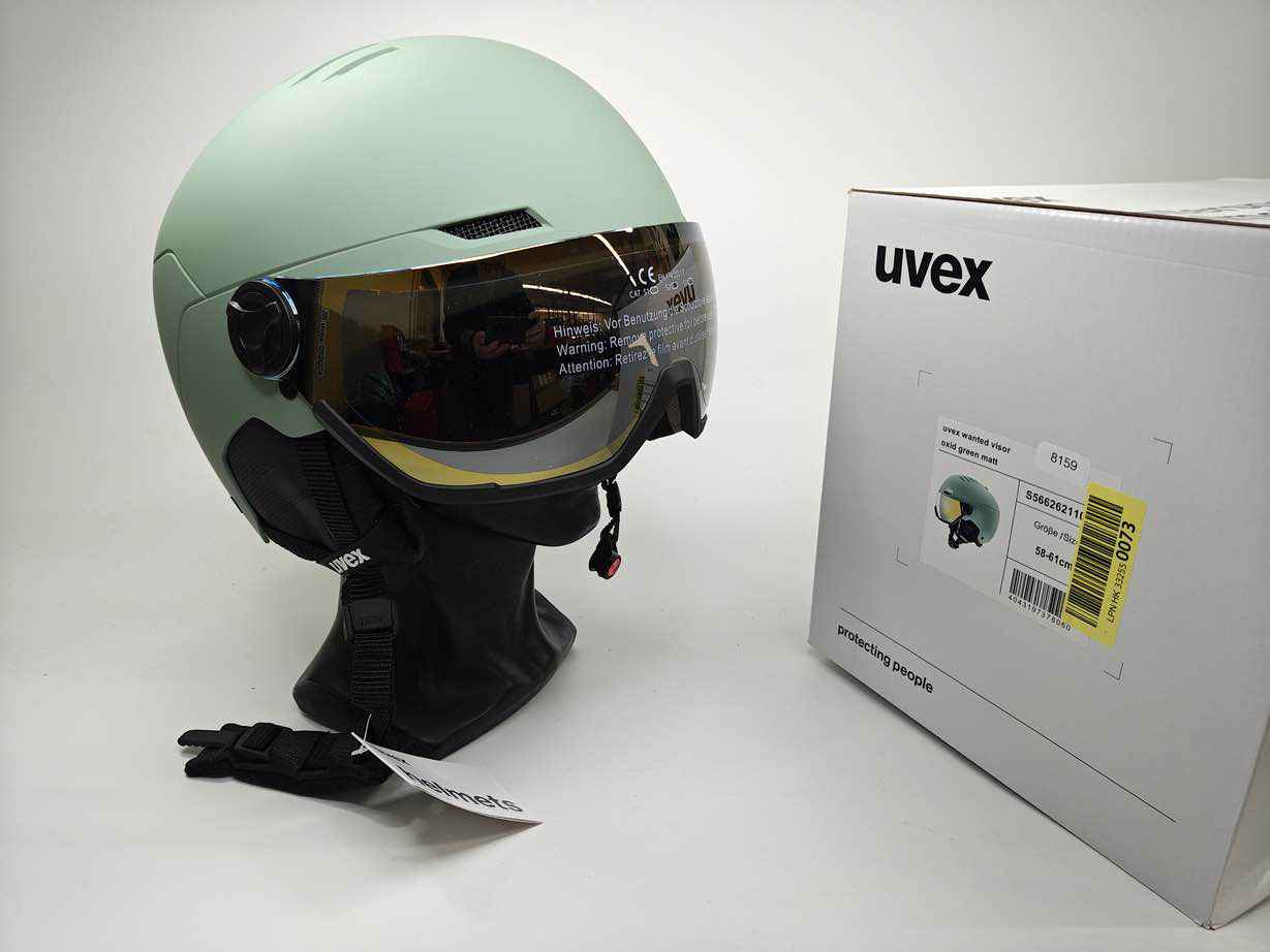uvex Wanted Visor Skihelm - Größe 58-61 cm #8159