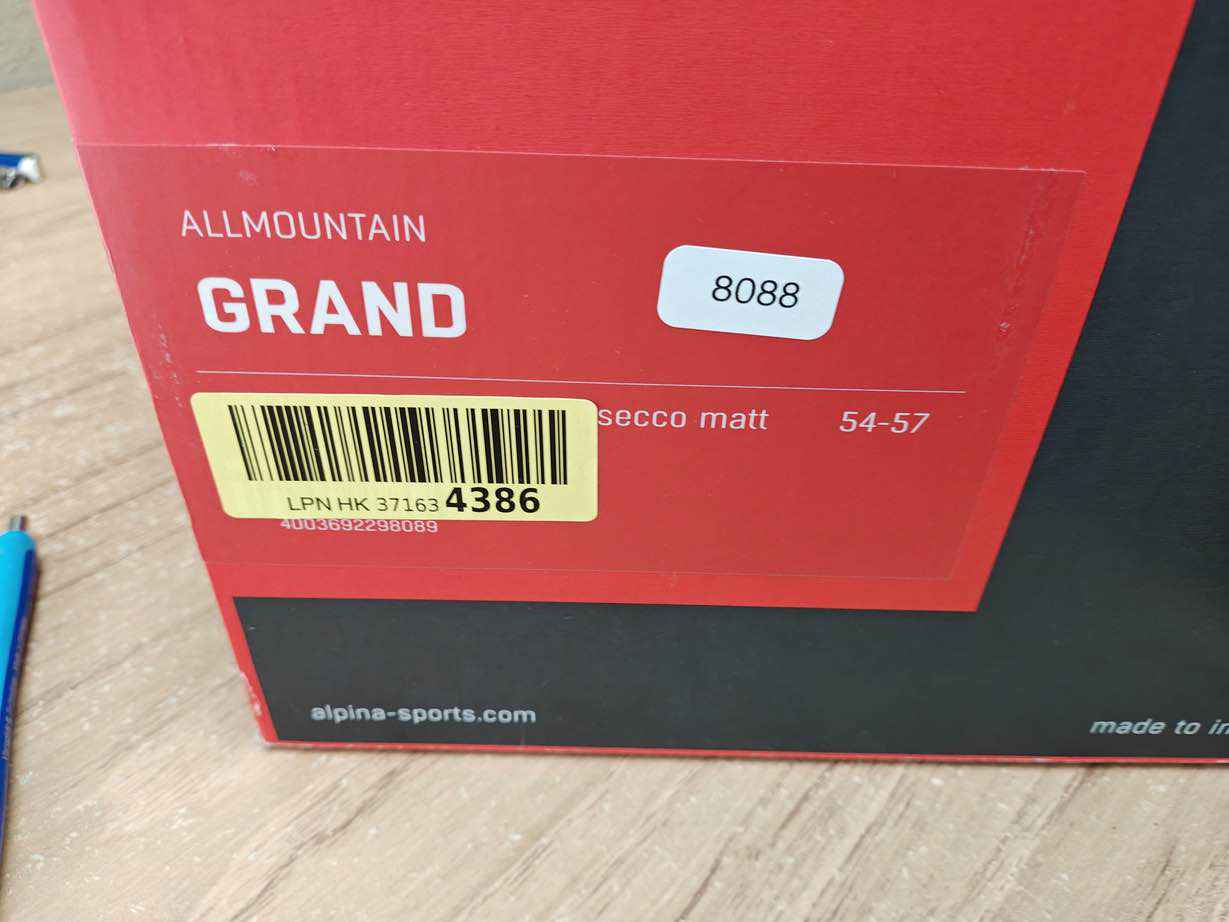 ALPINA GRAND Skihelm - Größe 54-57 cm #8088