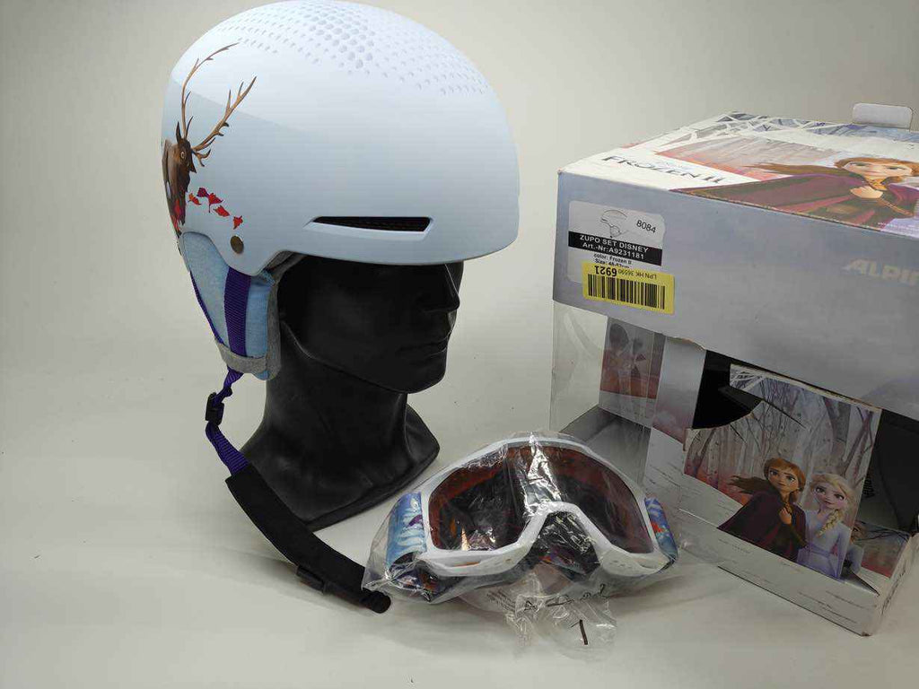 ALPINA ZUPO DISNEY SET Skihelm - Größe 48-52 cm #8084