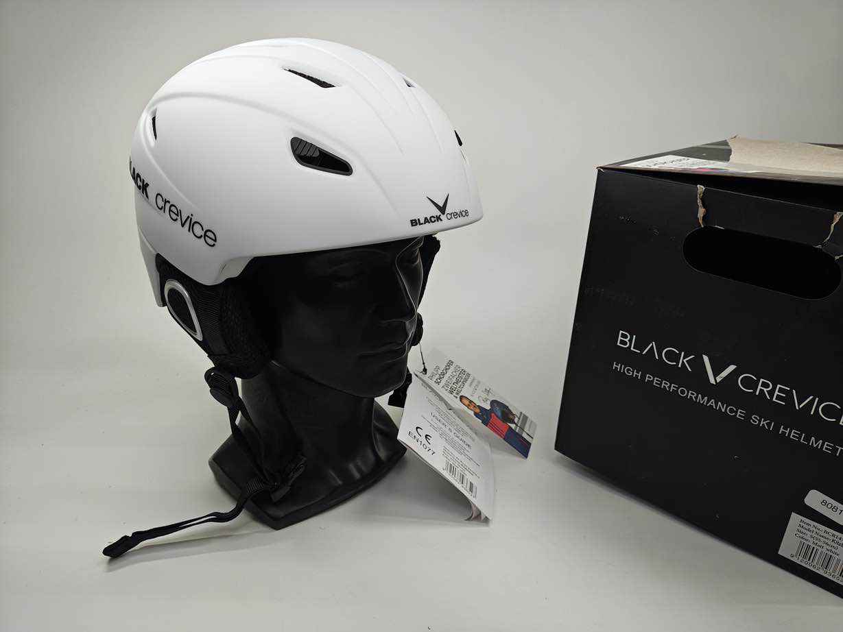 BLACK CREVICE Kitzbühel Skihelm - Größe 55-56 cm #8081