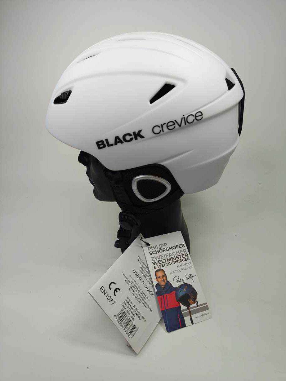 BLACK CREVICE Kitzbühel Skihelm - Größe 55-56 cm #8081
