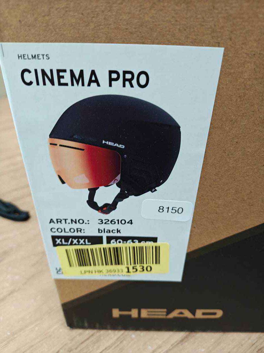 HEAD Cinema Pro Skihelm - Größe 60-63 cm #8150