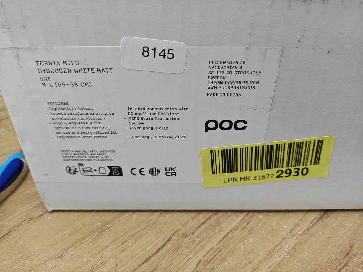 POC Fornix MIPS Skihelm - Größe 55-58 cm #8145