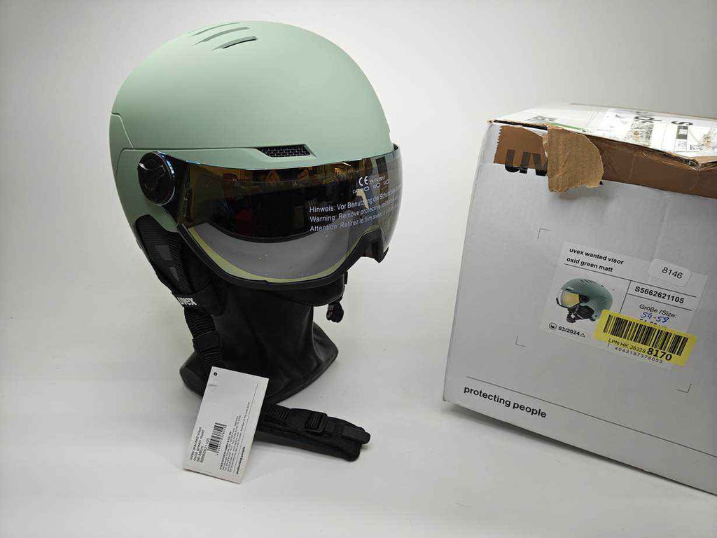 Uvex wanted Visor Skihelm - Größe 54-58cm #8146