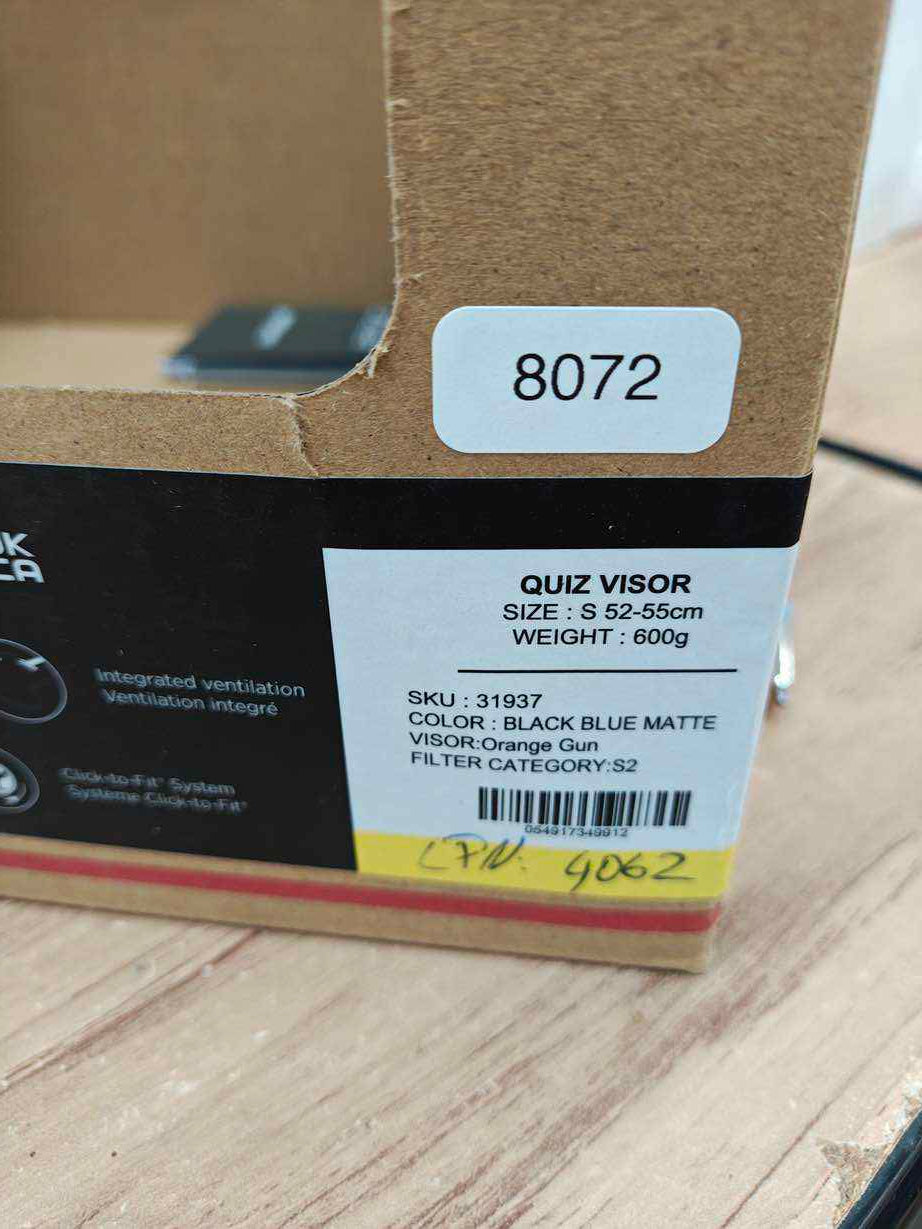 bollé - QUIZ VISOR Skihelm - Größe 52-55 cm #8072