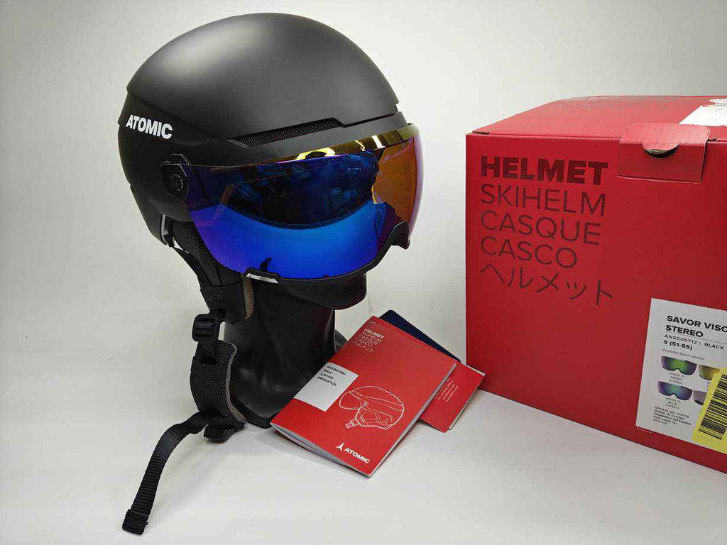 ATOMIC SAVOR VISOR STEREO Skihelm - Größe 51-55 cm #8142