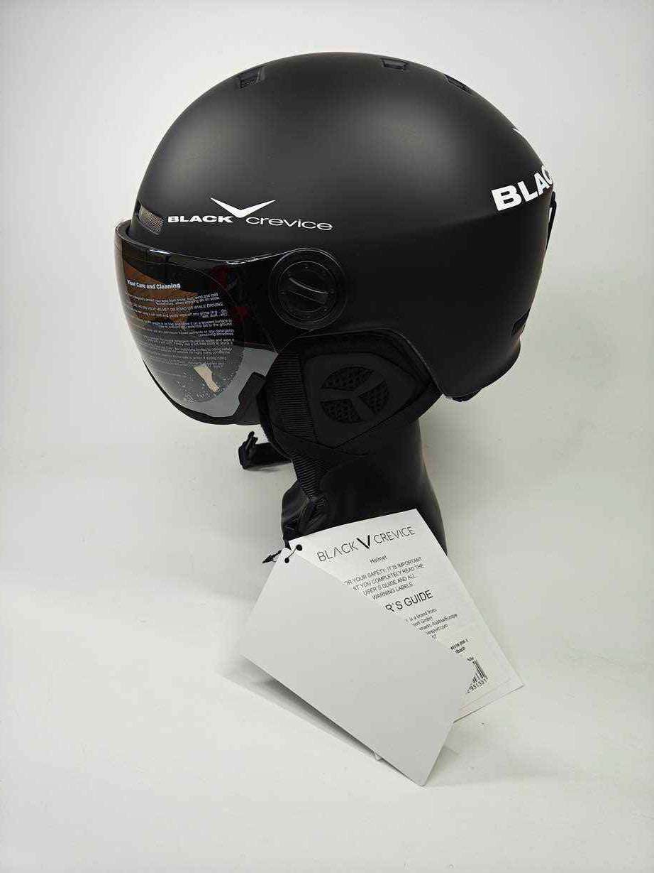Black Crevice Saalbach Skihelm - Größe 54-57 cm #8063