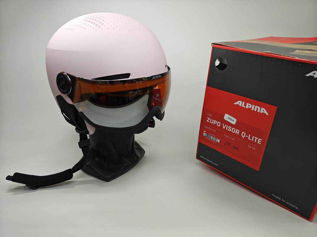 ALPINA ZUPO VISOR Q-LITE Skihelm - Größe 54-58 cm #8064