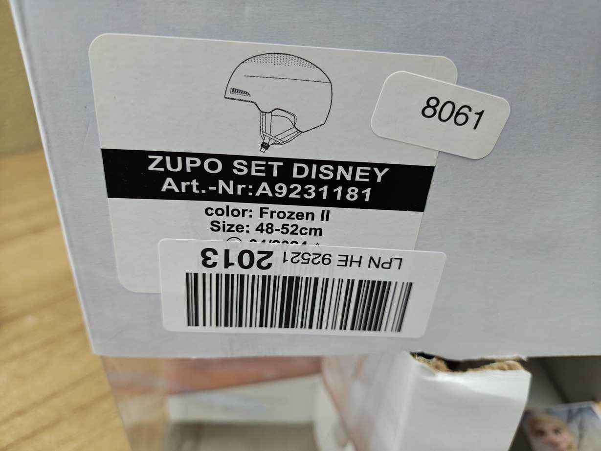 ALPINA ZUPO DISNEY SET Skihelm - Größe 48-52 cm #8061