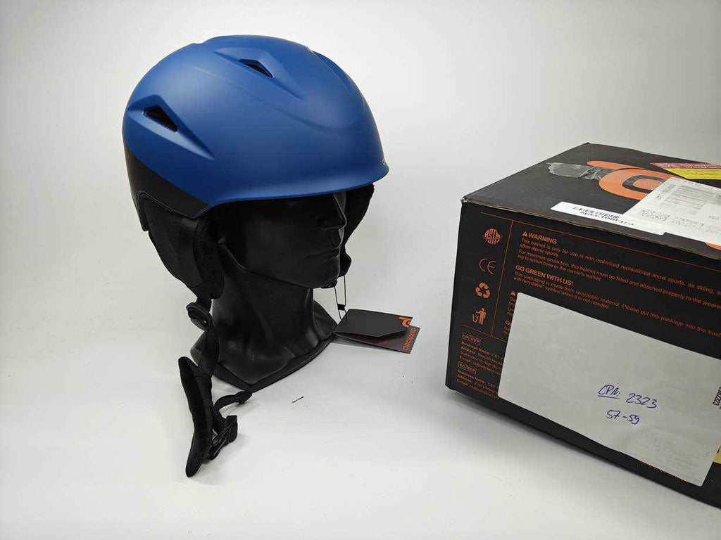 Odoland Skihelm und Skibrille Set - Größe 57-59 cm #9999