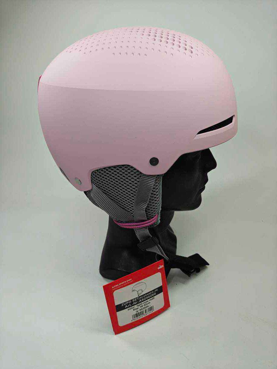 ALPINA ZUPO SET (+SCARABEO JR) Skihelm - Größe 48-52 cm #8127