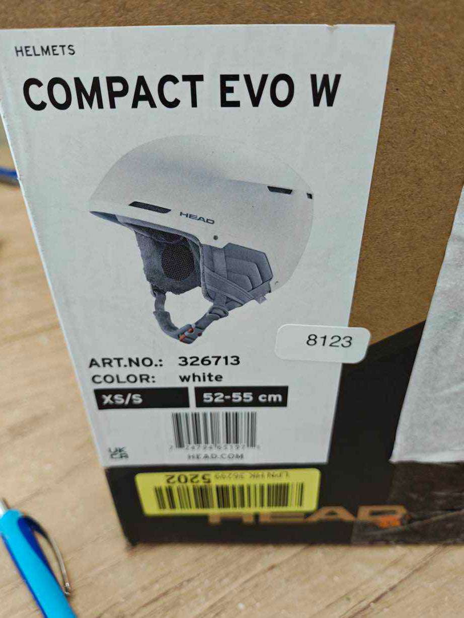 HEAD Compact EVO Skihelm - Größe 52-55 cm #8123