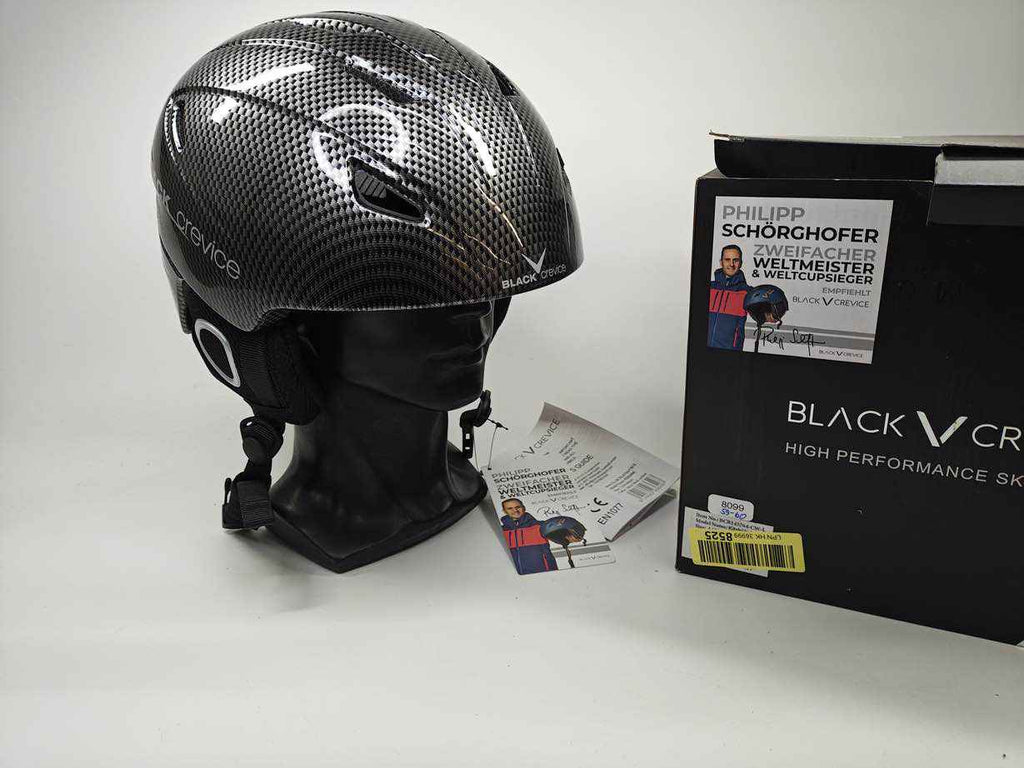 Black Crevice Kitzbühel Skihelm - Größe 59-60 cm #8099
