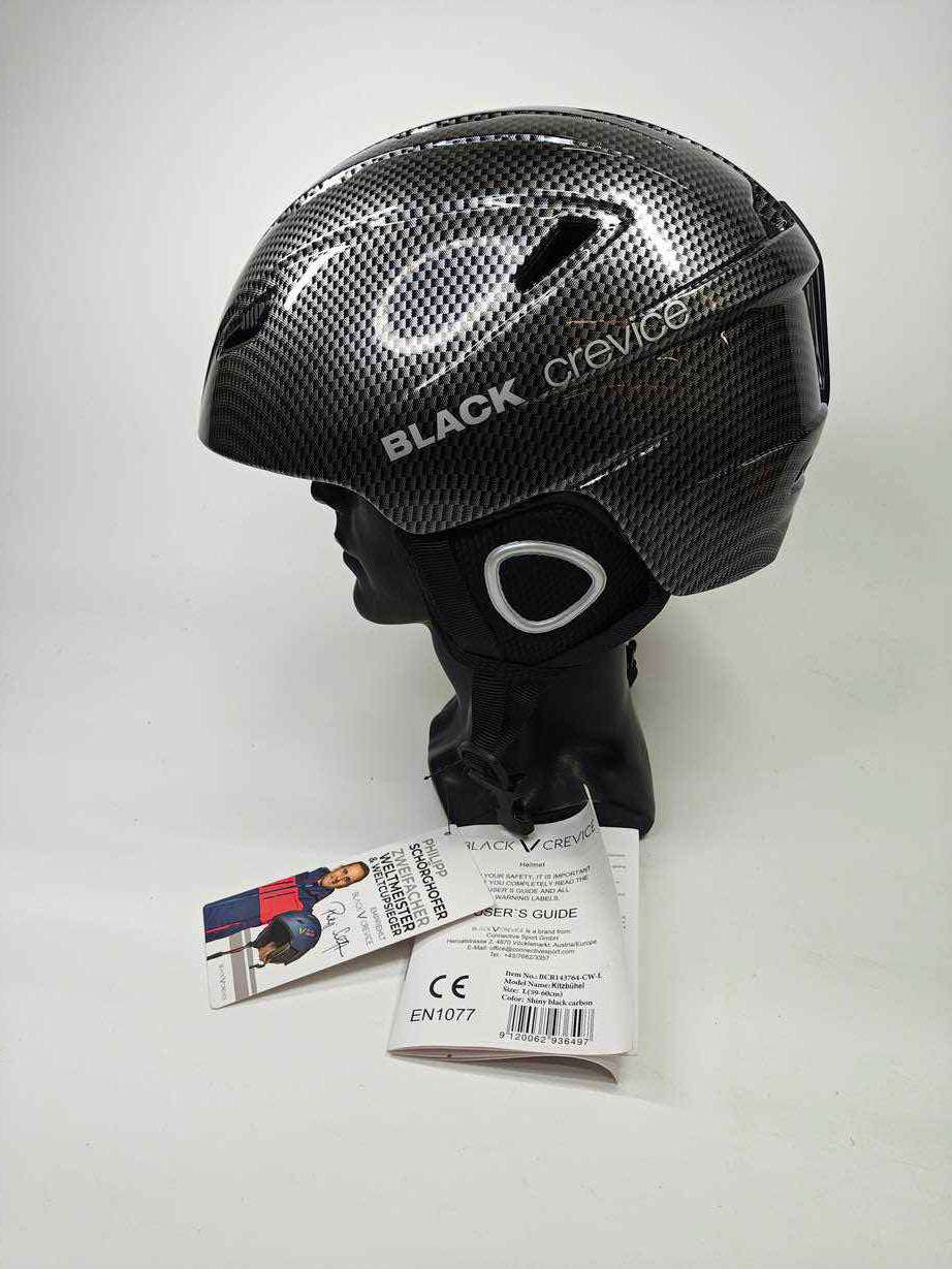 Black Crevice Kitzbühel Skihelm - Größe 59-60 cm #8099
