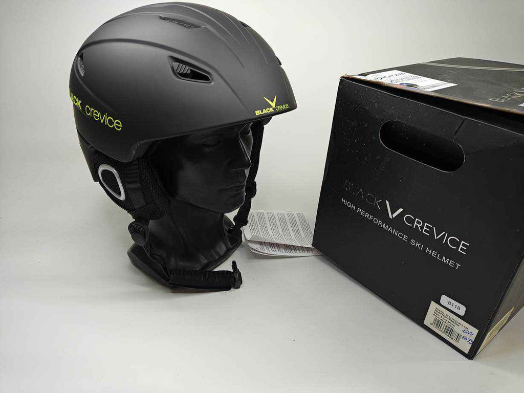 BLACK CREVICE Kitzbühel Skihelm - Größe 59-60 cm #8118
