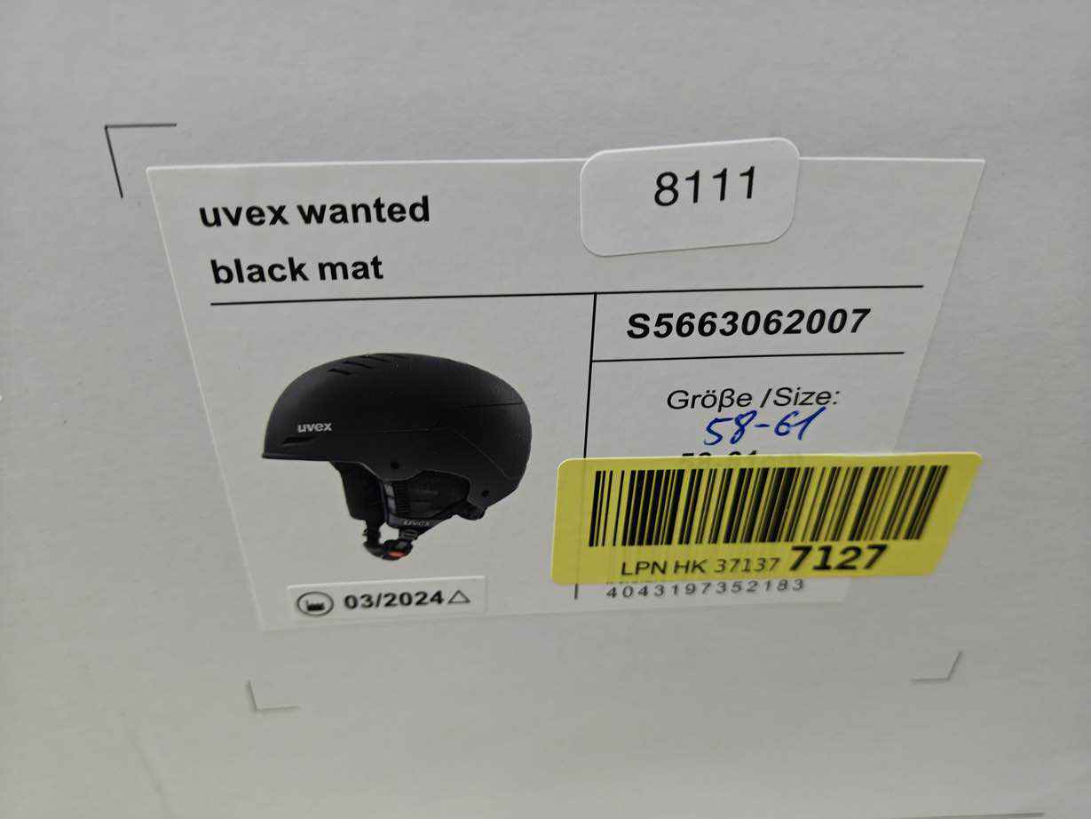 uvex wanted Skihelm - Größe 58-61 cm #8111