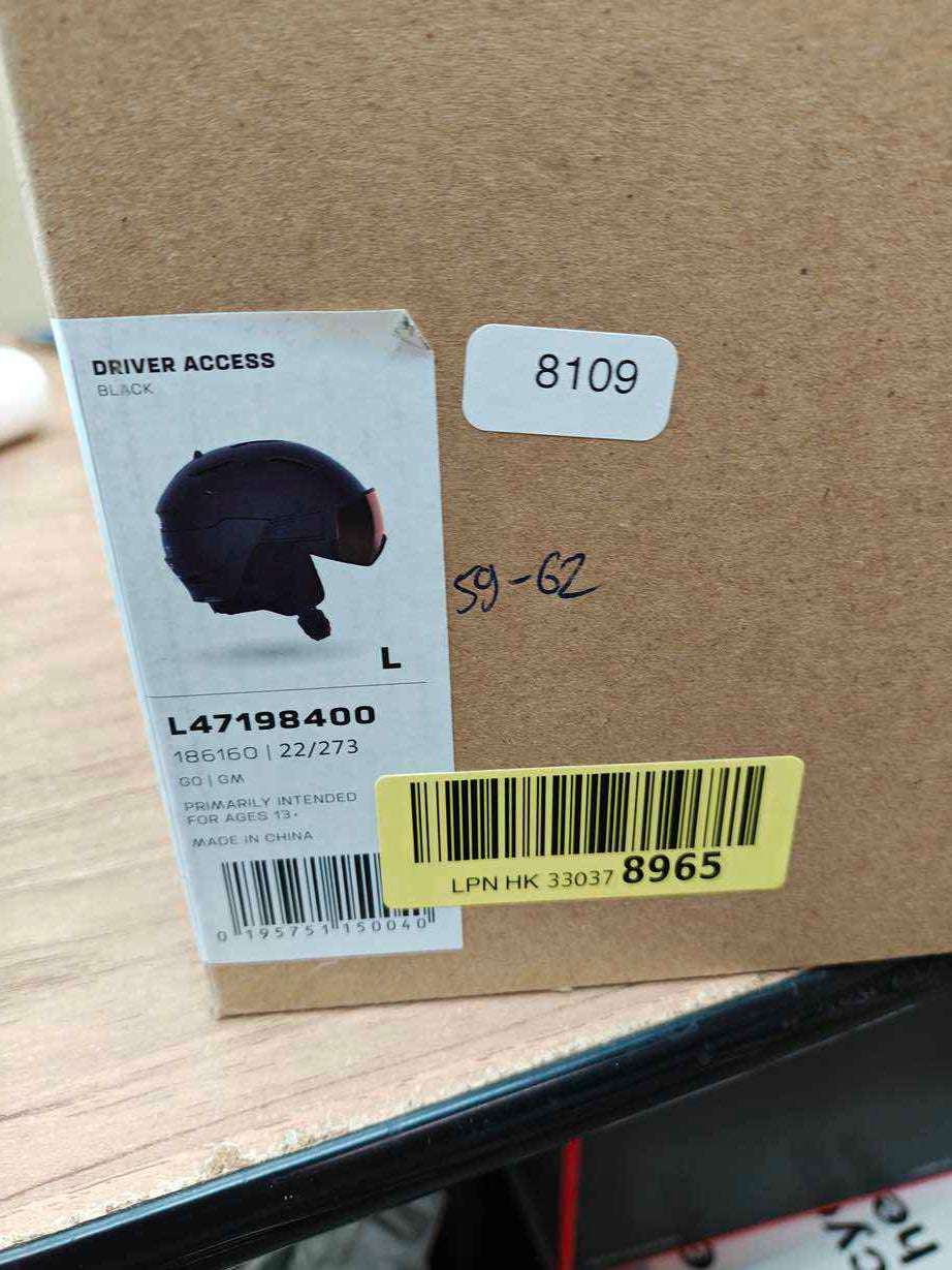 Salomon Driver Access Skihelm - Größe 59-62 cm #8109