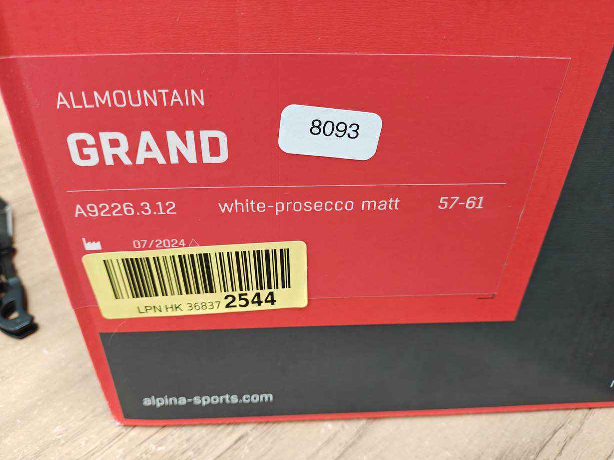 ALPINA GRAND Skihelm - Größe 57-61 cm #8093