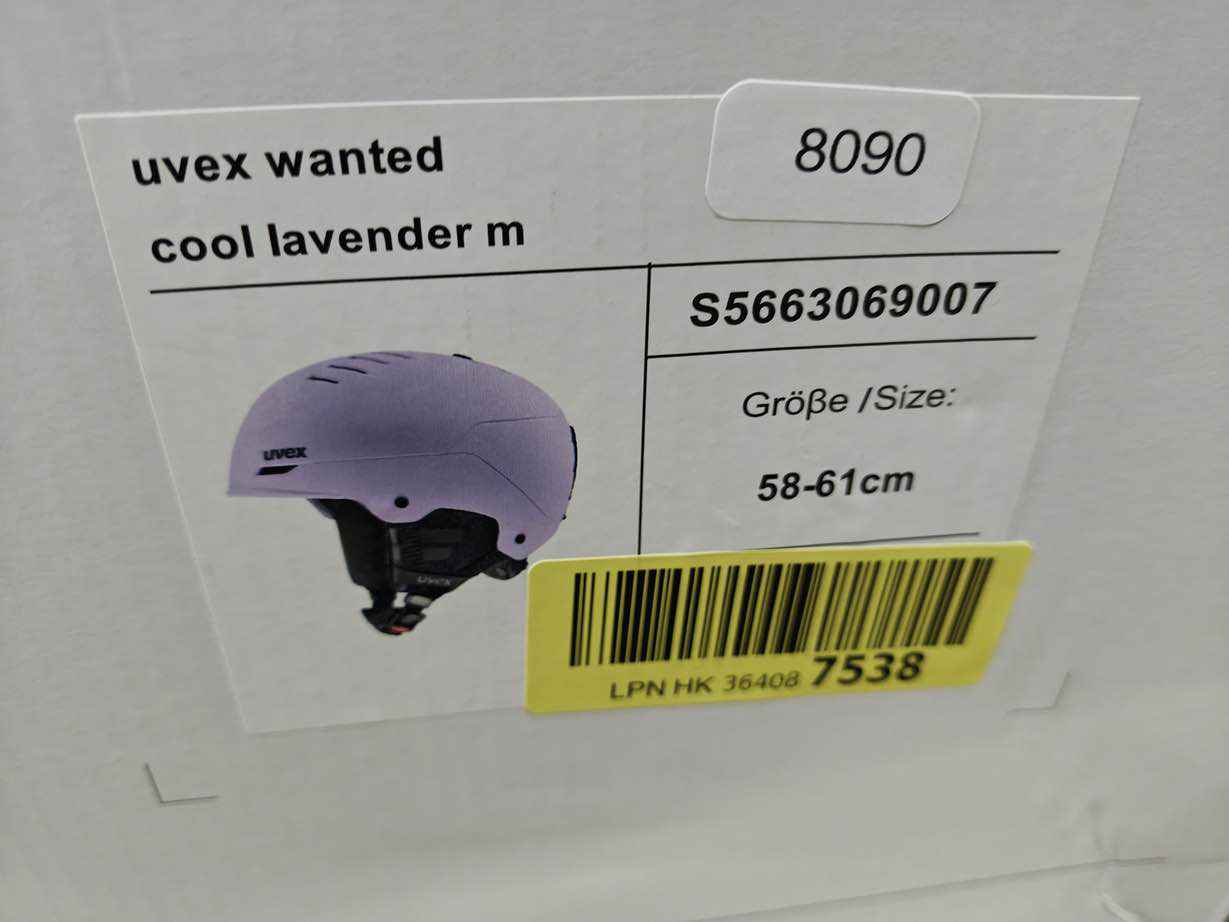 uvex Wanted Skihelm - Größe 58-61 cm #8090