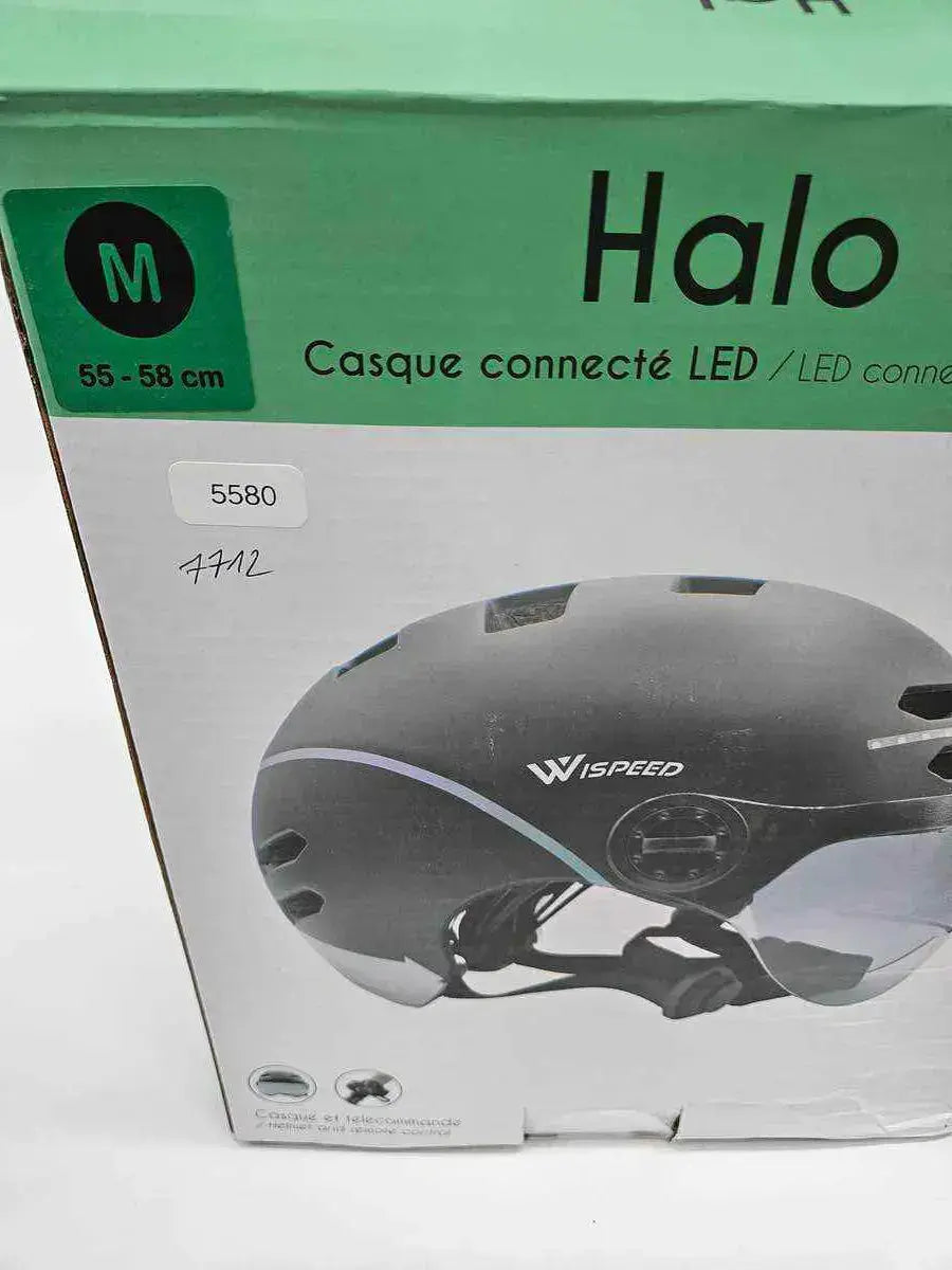 WiSpeed Halo Fahrradhelm - Größe 55-58cm #5580 - Black Forest Deals