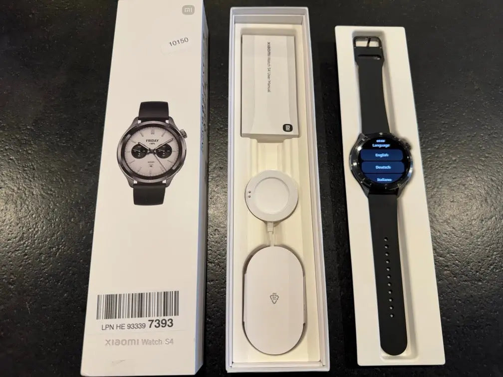 Xiaomi Watch S4 Black – 1.43" AMOLED Smartwatch #10150 