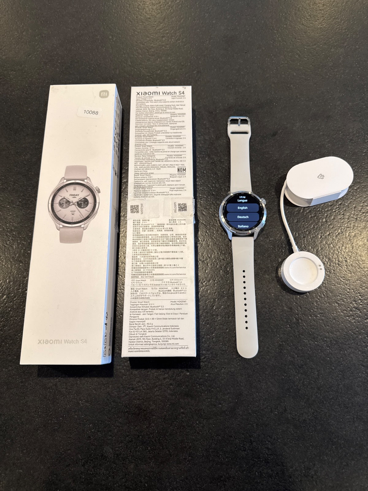 Xiaomi Watch S4 Silver Smartwatch #10088 